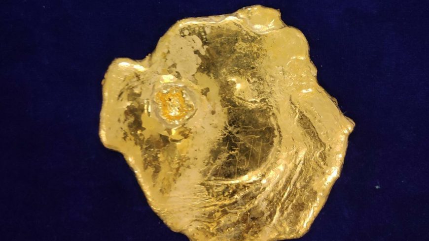 Seizure of 582 grams gold at Chennai Airport